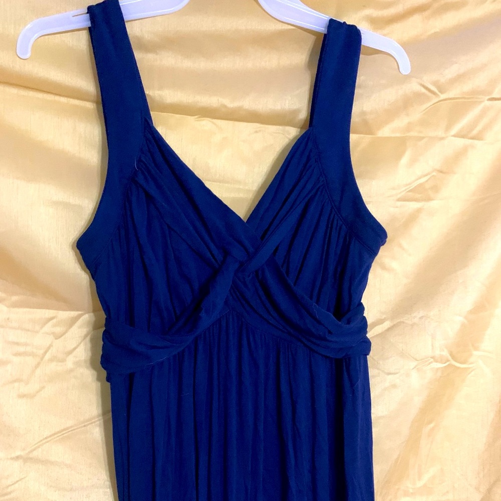 MAXI dress Navy jersey by Soho
